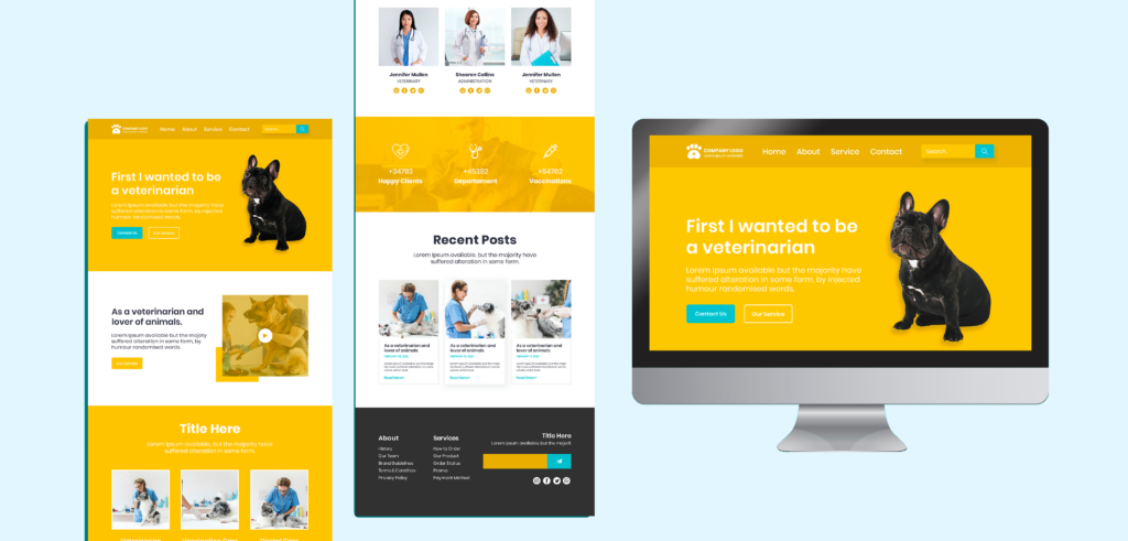 Responsive website My avenue